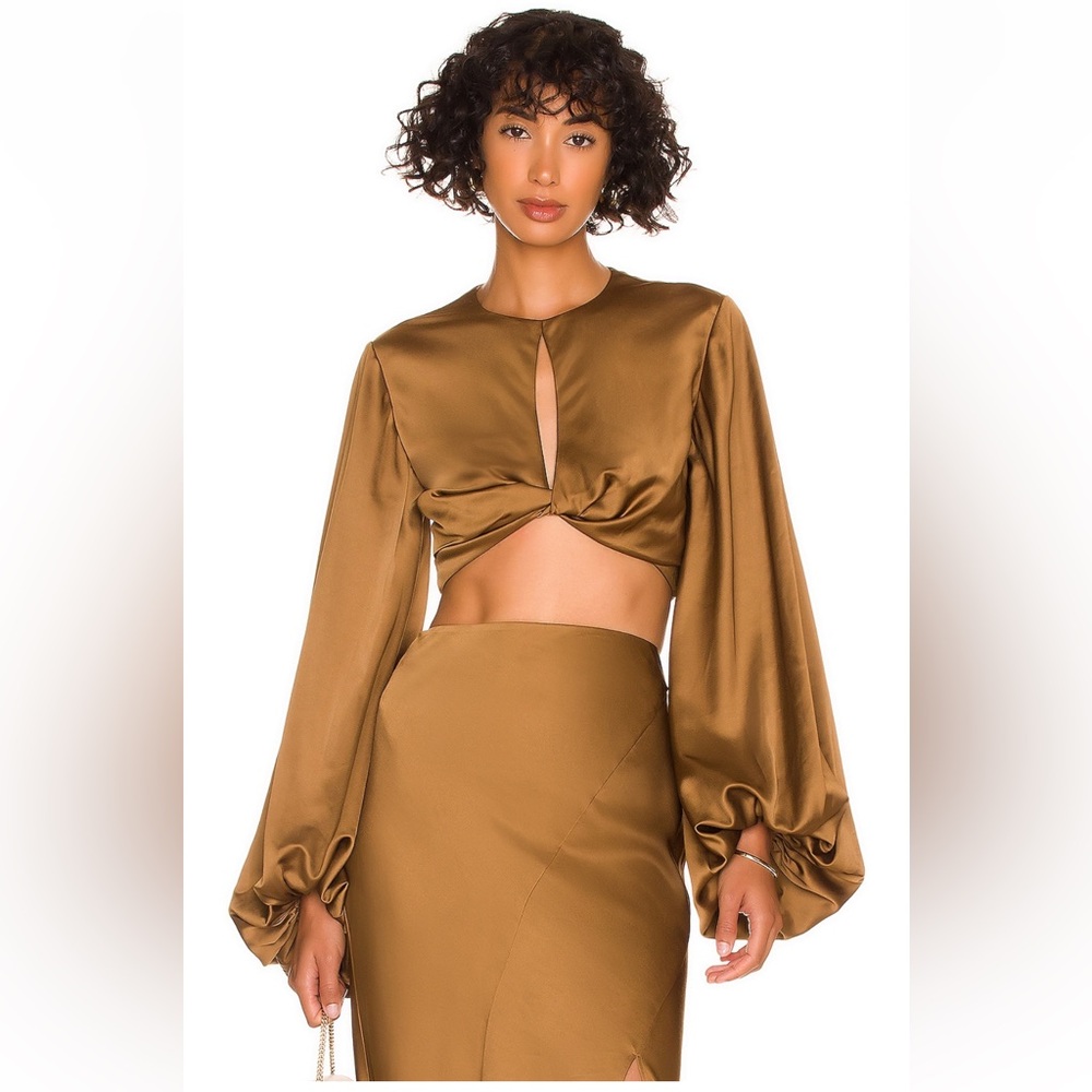 NWT Significant Other Crop Blouse